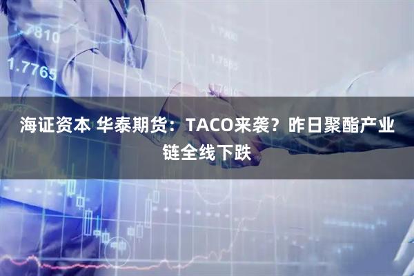 海证资本 华泰期货：TACO来袭？昨日聚酯产业链全线下跌